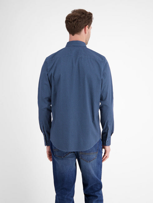 Lerros Men's Shirt with Ornamental Pattern - 2591155